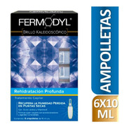 Tratamiento Capilar Fermodyl Rehidratación Profunda 6 Ampolletas De 10ml