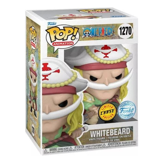 Funko Pop One Piece Whitebeard Barbablanca Exclusivo Chase