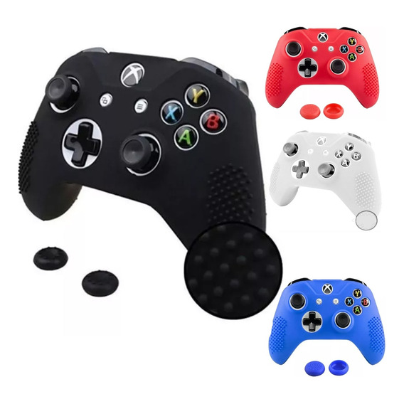 Funda Silicón Xbox One Control Y Thumb Grips Protector Goma