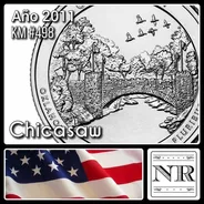 Estados Unidos - 25 Cents - Año 2011 - Parques - Chicasaw