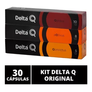 30 Cápsulas Delta Q  Degustação Café - Cafeteira Delta Q