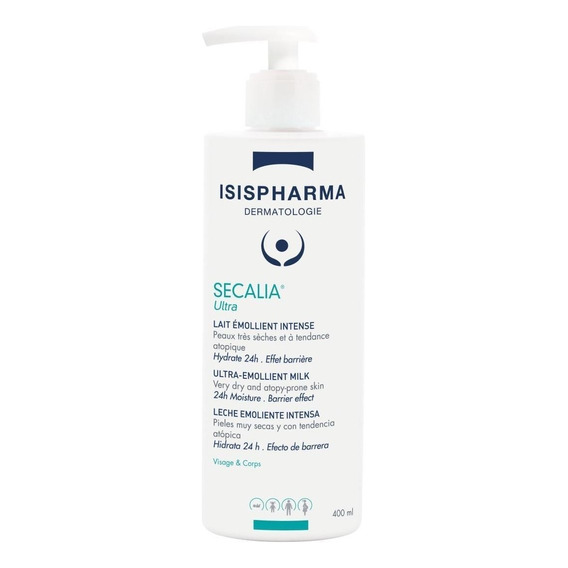 Isis Secalia Ultra Leche Emoliente Intensiva 400 Ml Tipo de piel Seca