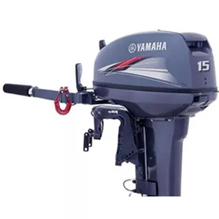 Faixa Adesivo Yamaha 15 Hp Modelo Novo Vermelho