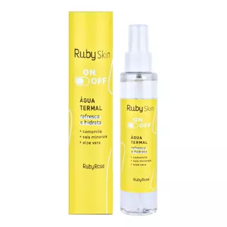 Água Termal On+off - Ruby Rose 120ml Tipo De Pele Mista