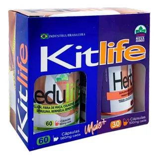 Suplemento Alimentar Kit Life Herbis Life + Redu Life