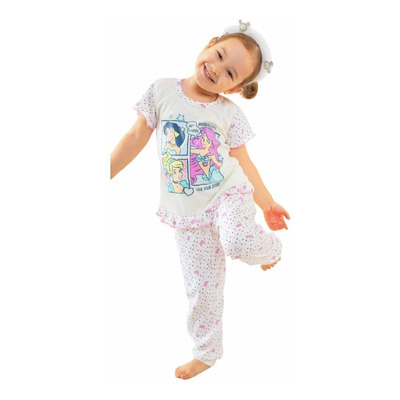 Pijamas Para Niñas Y Niños: Sirenita, Spiderman, Princesas