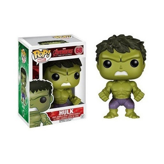 Funko Pop! Hulk Avengers Ultron (68) + Protector Acrilico