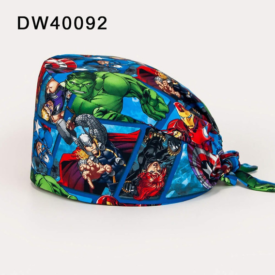 Cofia Clínica Gorro Quirúrgico Diseños Marvel Avengers G39