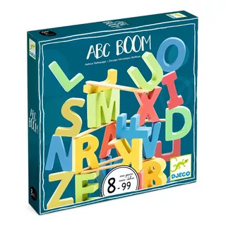 Abc Boom Juego De Palabras Y Equilibrio Djeco +8 Años