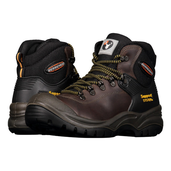 Bota De Seguridad Para Hombre Berrendo 703 Casquillo Metal