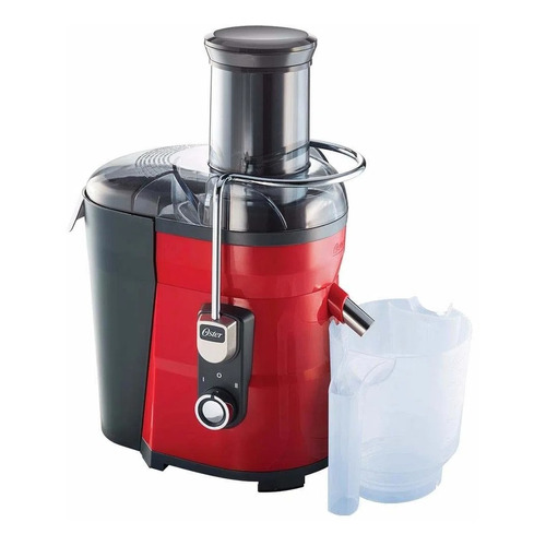 Extractor de jugos Oster FPSTJE317 rojo 127V con accesorios