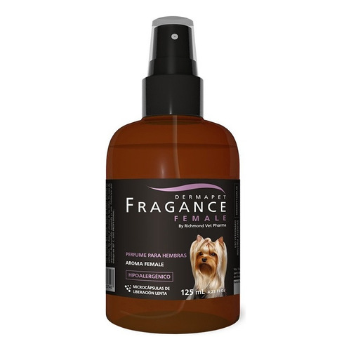 Fragancia Dermapet 125 Ml - Peluquería Canina Fragancia Female