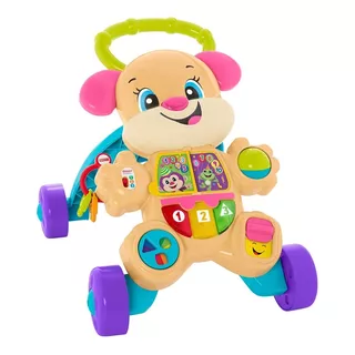 Fisher Price Ríe Y Aprende Hermanita Andadera De Aprendizaje Color Multicolor