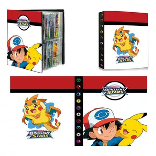 Album De Cartas Pokemon Pikachu Ash