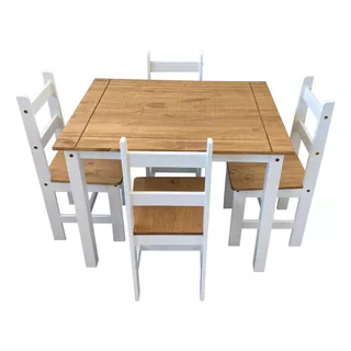 Juego De Comedor Madera Maciza Importas Tu