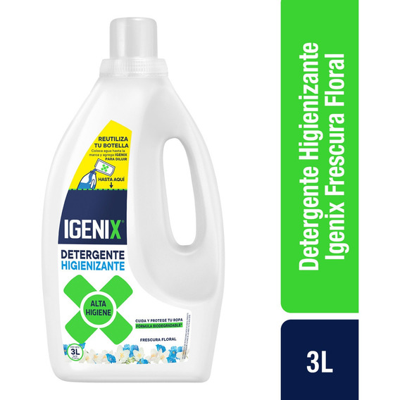 Igenix Detergente De Ropa 3l