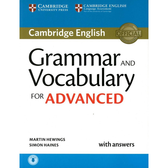 Grammar Vocabulary Advanced Cam -  Vv. Aa.