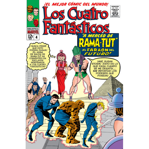 Los 4 Fantasticos 4 1963 1964, De Jack Kirby. Editorial Panini Comics, Tapa Blanda En Español, 2023