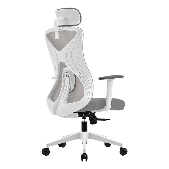 Silla De Oficina Acteck Soporta 120 Kg Floe Pro Ec737 Color Blanco