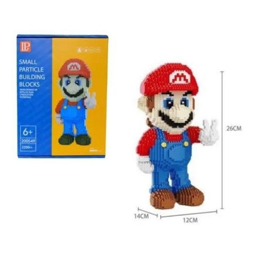 Rompecabezas 3d Mini Bloques Armables Super Mario Bros Block