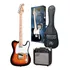 Guitarra Electrica Pack/sx Se2sk Tele Sunburst