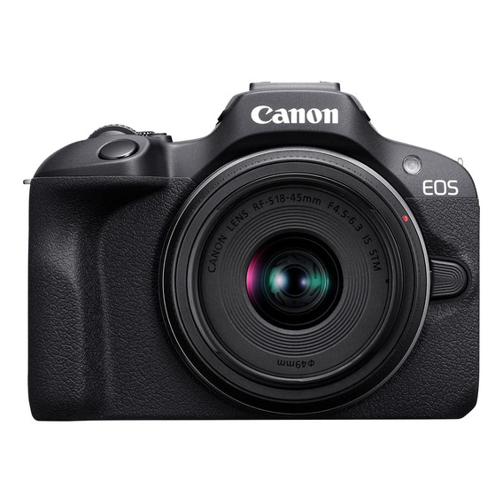 Camara Canon Eos R100 Mirrorless 24.1 Mp Con Lente 18-45mm 