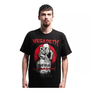 Camiseta Oficial Megadeth Whos Buying Rock Activity