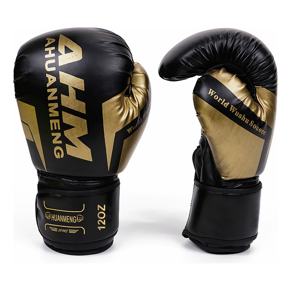 Guantes De Boxeo Para Kickboxing Strap Velcro 12 14oz Tren