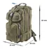 Mochila Táctica Camping 34l Verde Militar - Mundo Trabajo