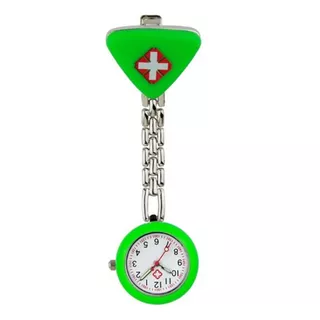 Reloj Luminoso De Bolsillo Enfermera Broche Hospital Moda