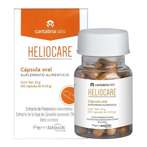 Heliocare Oral 60 Cápsulas Protección Solar