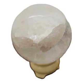 Bola De Cristal Esfera De Quartzo Transparente 415g / 6,5alt