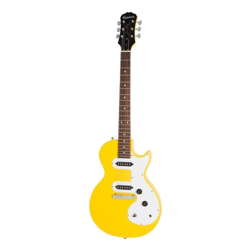 Guitarra eléctrica Epiphone Les Paul SL de álamo 2017 sunset yellow con diapasón de palo de rosa