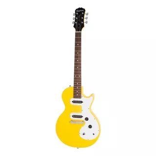 Guitarra Eléctrica EpiPhone Les Paul Sl De Álamo 2017 Sunset Yellow Con Diapasón De Palo De Rosa