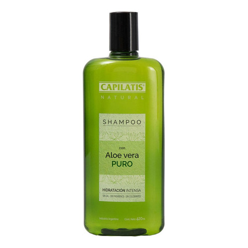 Shampoo Capilatis Con Aloe Vera Orgánico X 420 Ml