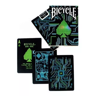 Naipe Baraja Bicycle Dark Mode Colección Cardistry