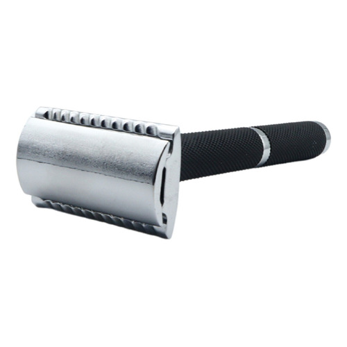 The Shaving Co Safety Razor Pieza Unica rastrillo de afeitar de metal negro unisex