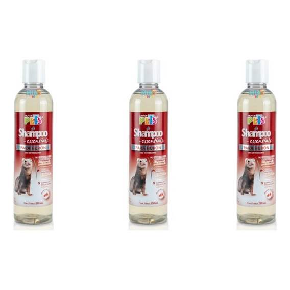 Shampoo Essentials Para Huron 250 Ml 3 Pzas