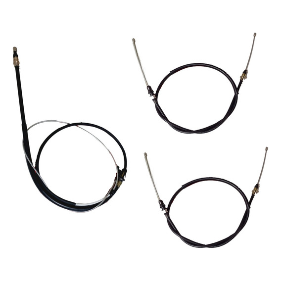 Kit X3 Cables De Freno De Mano Para F100 Spicer 1993-1998