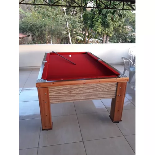 Mesa De Sinuca Bilhar Snooker Cinuca Ficha Pedra Bar