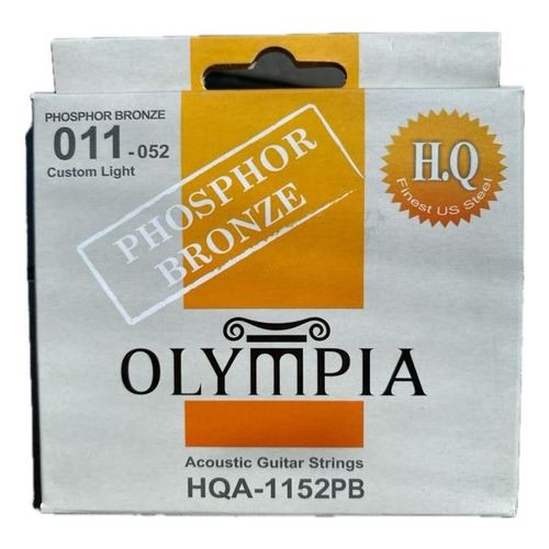 Cuerdas Para Guitarra Acus. 011-052 Hqa1152pb Olympia