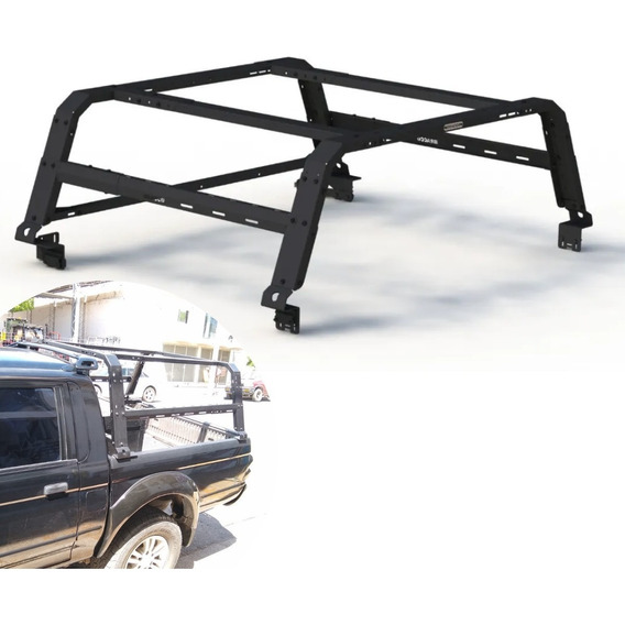 Jaula Antivuelco Amarok Hilux Regulable Rack Off Road Bracco