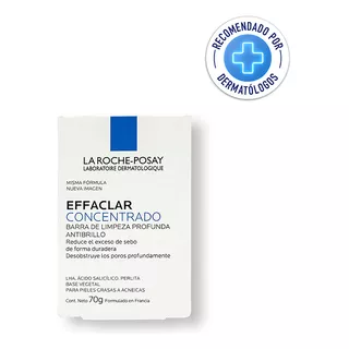 Barra De Limpieza La Roche-posay Effaclar Concentrada 70 G