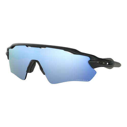 Oakley Radar Ev Path 9208 Prizm Deep H2o Polarizado Color Negro Color de la lente Azul marino Color de la varilla Negro Color del armazón Blanco Diseño Envolvente