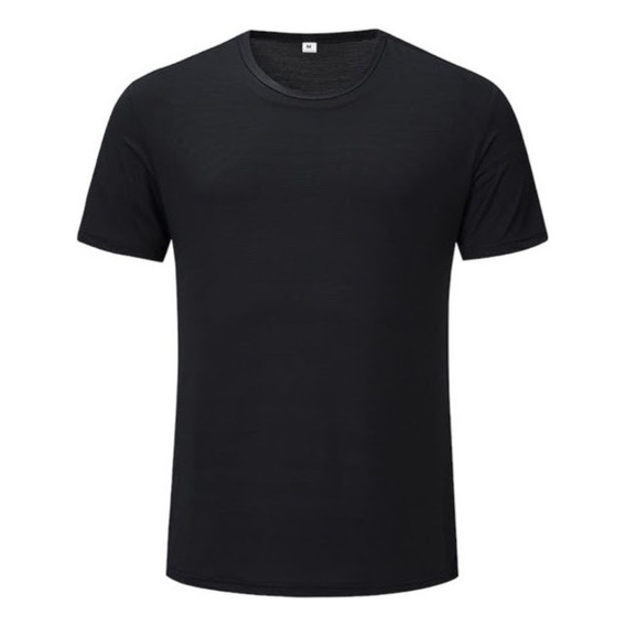 Polera Dryfit Manga Corta Microperforada Deportiva Hombre 