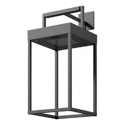 Lampara Farol Exterior Solar Vk-f900 Aluminio Diseño Vk
