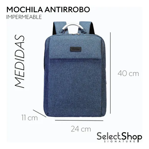 Mochila 2024 nova antirrobo