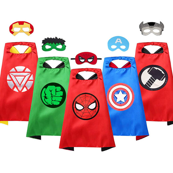 Capas De Superhéroes Para Niños, Disfraces, Artículos Para F