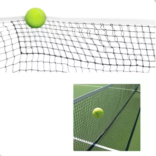 Rede Tenis Quadra Campo 1 Lona Algodao 13,10x1,20m Fio 2mm