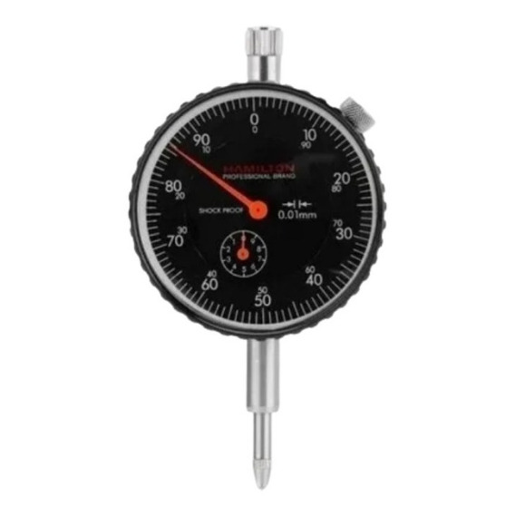 Reloj Comparador Centesimal 0-10mm Rango 0,01mm